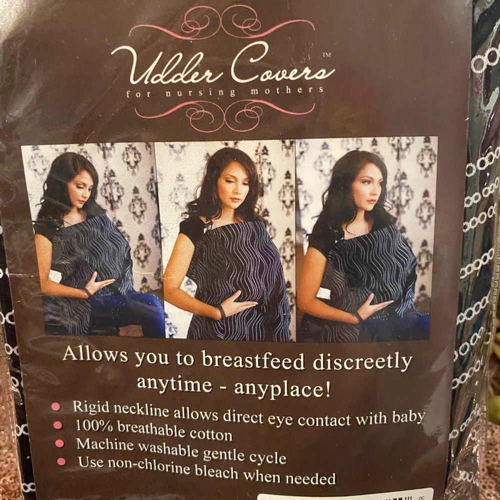 Udder cover for nursing